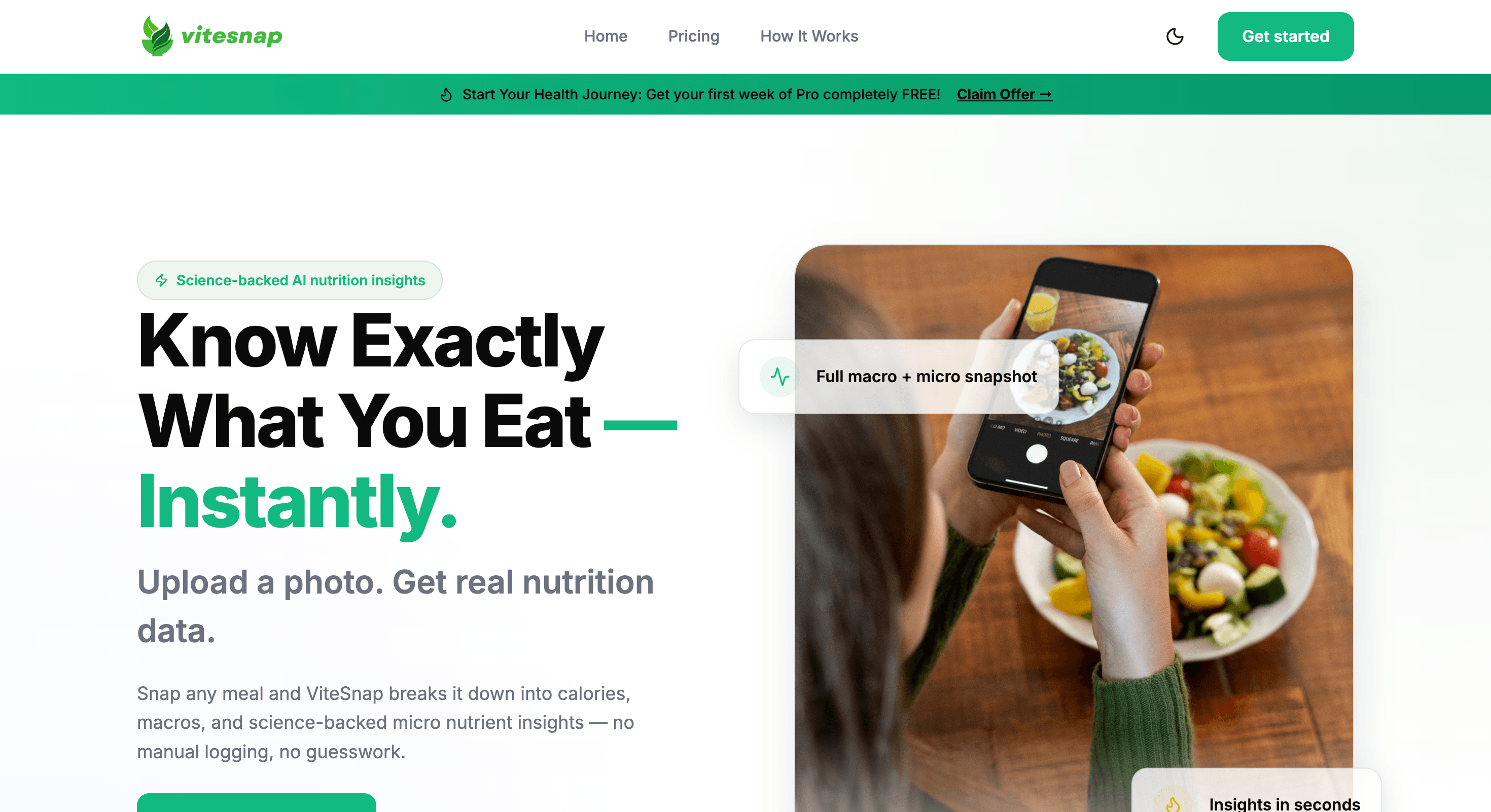Track Nutrition From Photos Easily With Vitesnap App Track Nutrition From Photos Easily With Vitesnap App